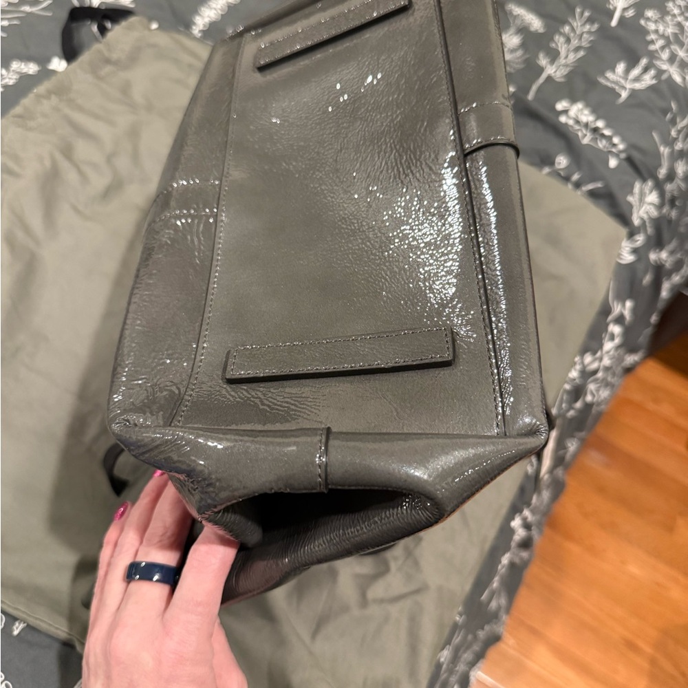 All Saints Hannah Tote- Ash Grey - Picture 8 of 10